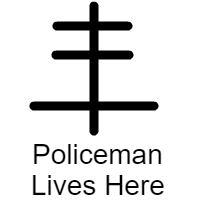 Cross, Lines, Letter T